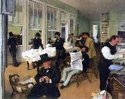 Edgar Degas The New Orleans Cotton Exchange oil painting reproduction